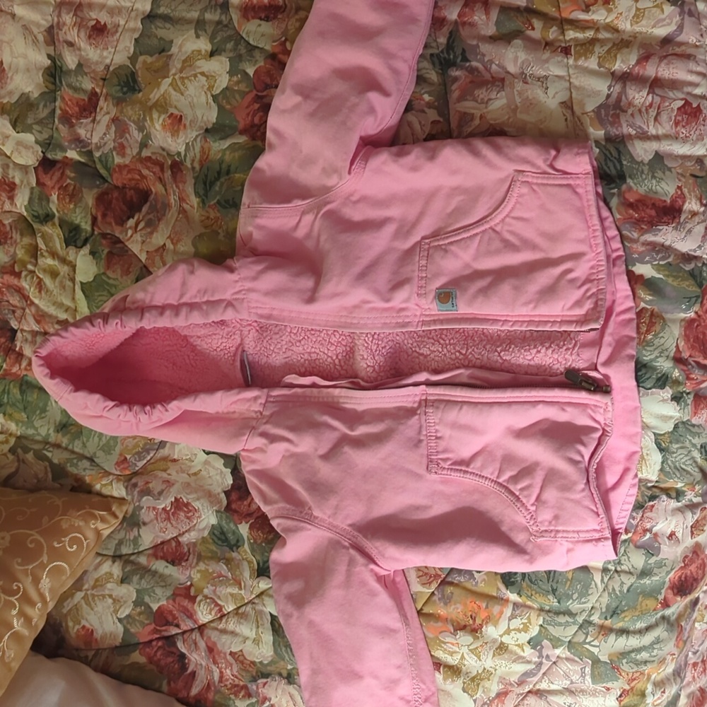 Girls pink carhartt